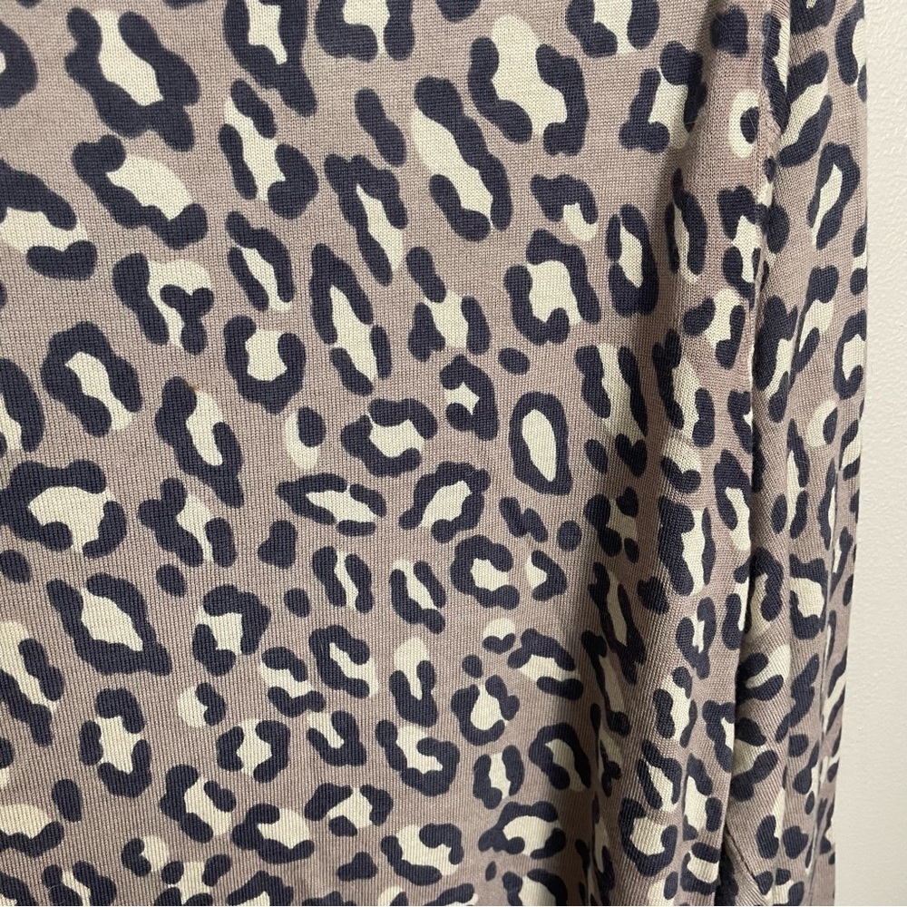 Boden 100% wool Animal print button cardigan sweater - Picture 4 of 8